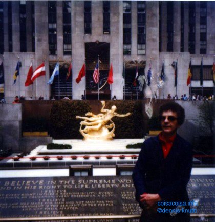 Emogene at Rockefeller Center 1988