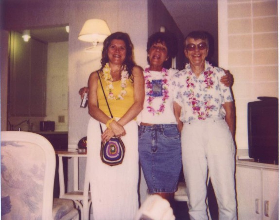 Rose Emogene and Jeanette in Hawaii
