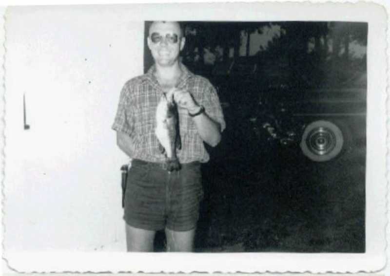 Bass caught by Orville Grams