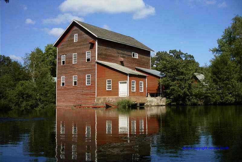The Dells Mill on the Dells Pond in Eau Claire County