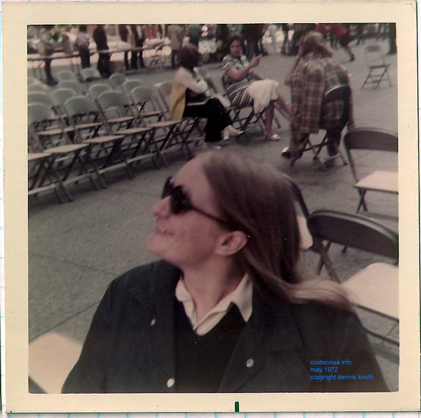 Donna Schultz in Chicago in 1972