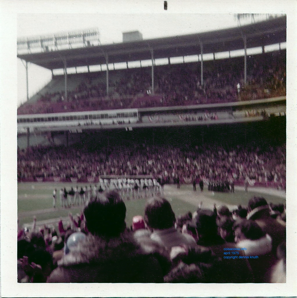 1975 seaason opening ceremony for the Milwaukee Brewers