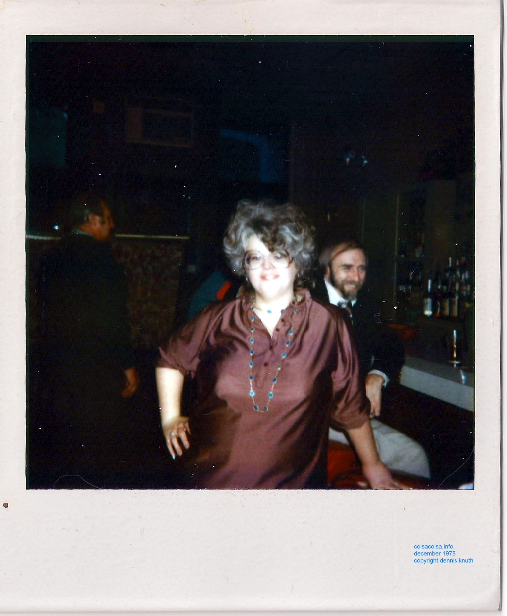 Gloria and Erv Goller at Tess' Tap 1978