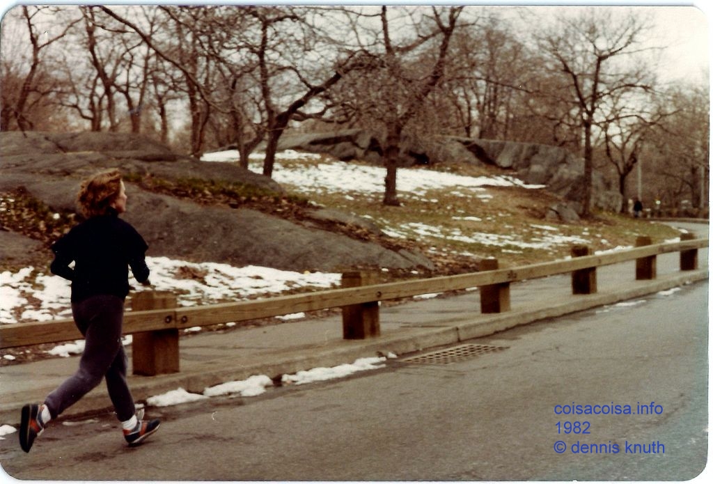 Central Park Jogger in Motion