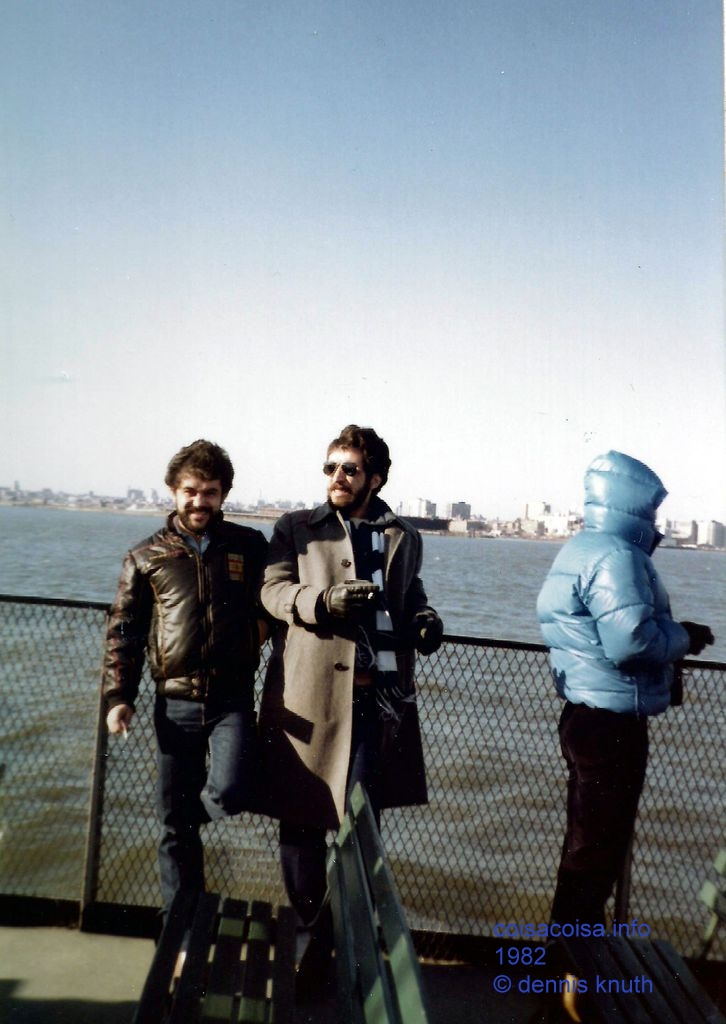 Helton and Renaldo on the Staten Island Ferry