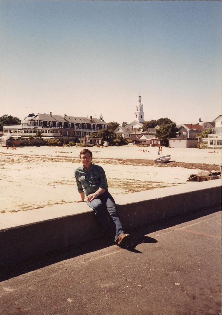 Dennis on a peir in Cape Cod  Province Town