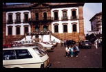 Tourists in the Ouro Preto Plaza