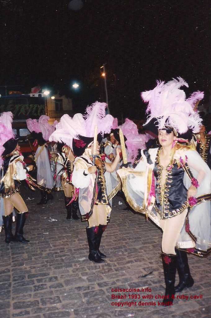 Heloisa dancing at carnival