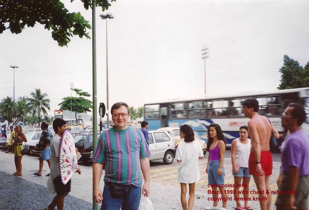Dennis at Copacabana beach