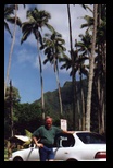 Dennis at Heeia State Park on the Island of Oahu