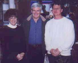 Tom Randall and Newt Gingrich 1999