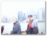 Staten Island Ferry ride in the fog