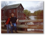 Rose and Dennis at the Dells Mill