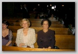 Heloisa Salua and Vicentina in the pews