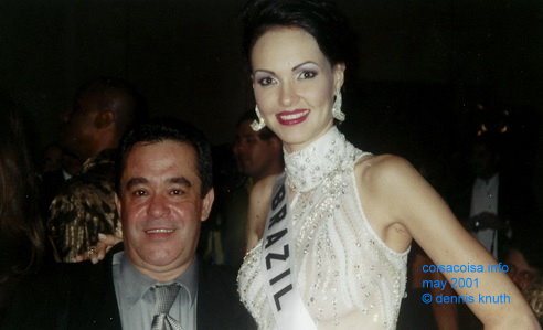 Helton with Miss Brazil