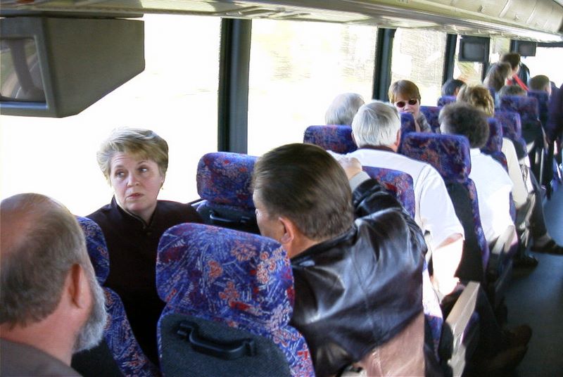 Guests on the bus