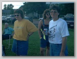 Sherri Donadean Knuth Moore Saxe andd Beth at the Bean and Bacon Days Celebration Car Show July 2001
