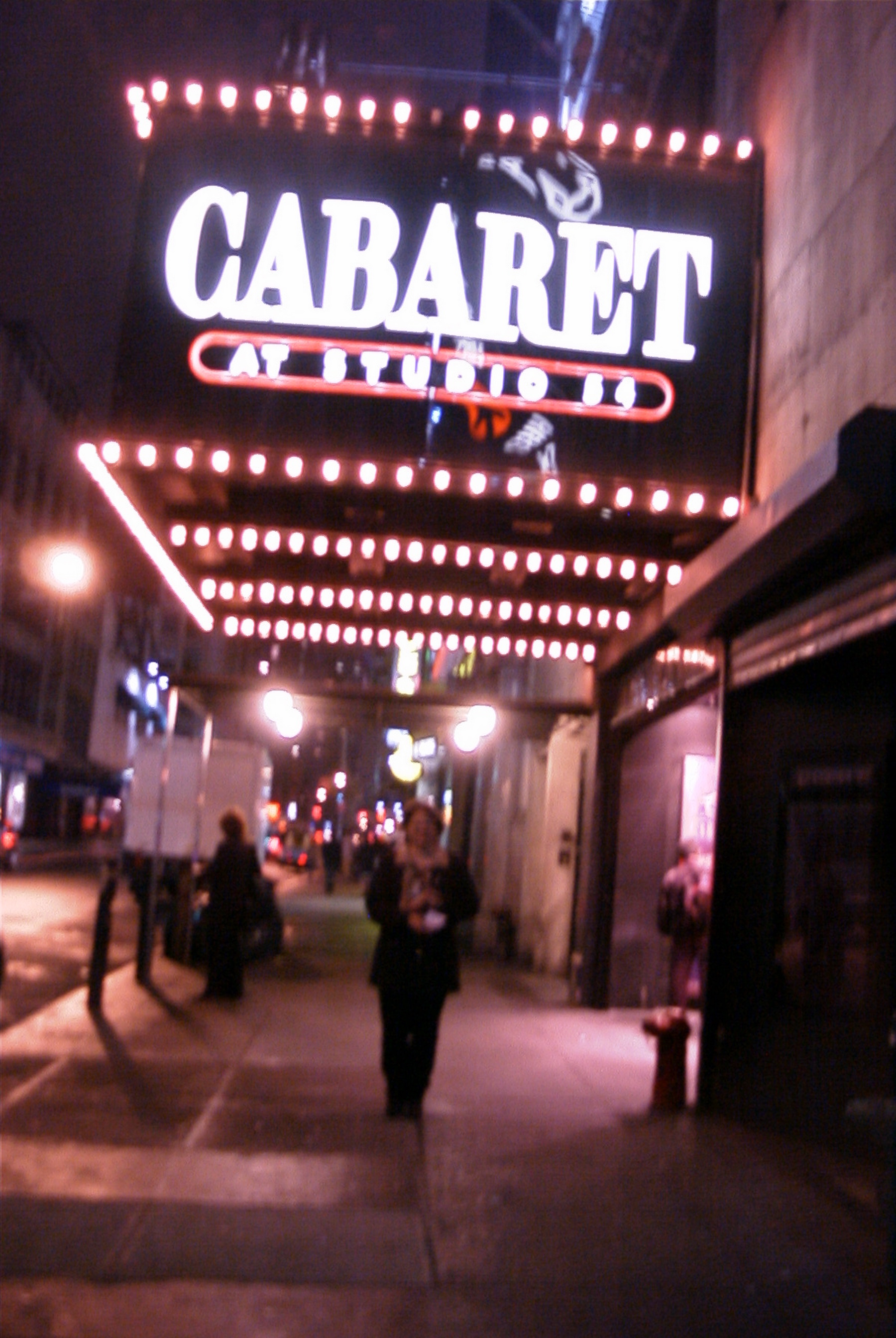Theater on Fifty-fourth Street and Broadway