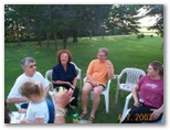 July 2002 Travels in Wisconsin with Janine and Silesia Patricia at The Farm - Picture by Vern