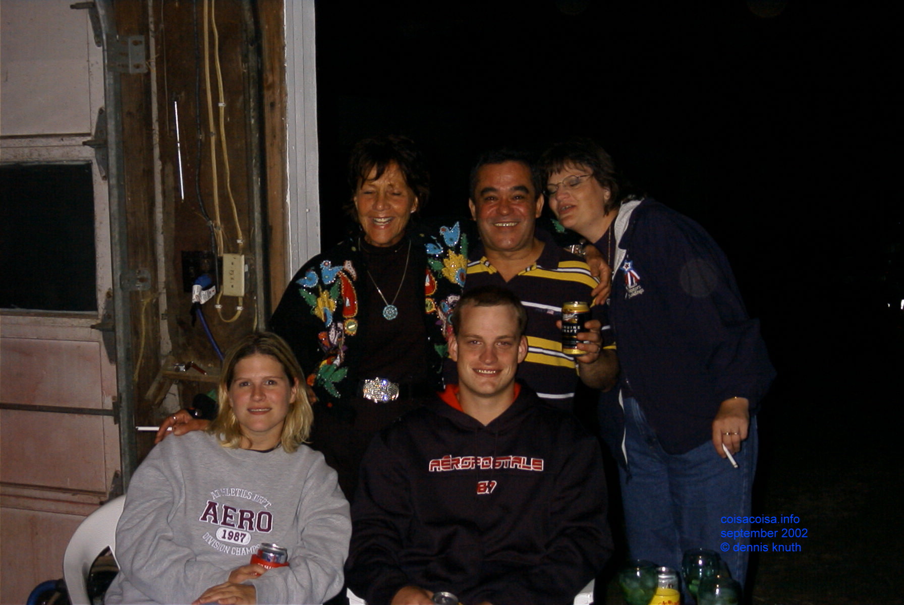 Jeanette, Helton, Sherri, Kelly, and Nathan