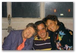 Norma with loveable Helton and Jeanette Ayres July 14th 2002