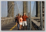 Justin and Julia on the Brooklyn Bridge