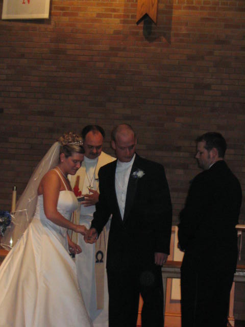 Getting ready to leave the Altar