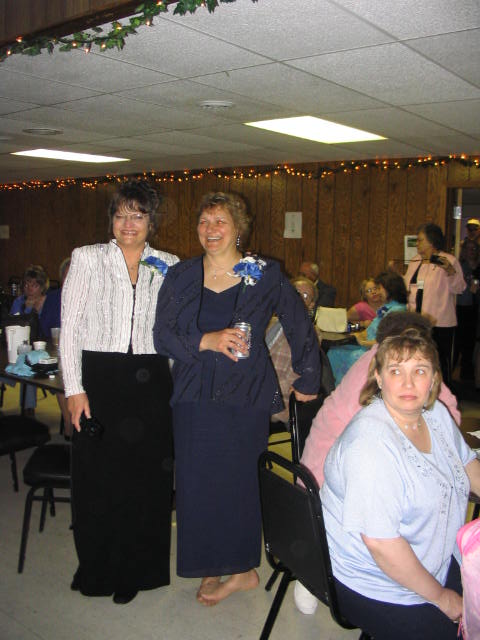 Sherri and Sandy at the dance