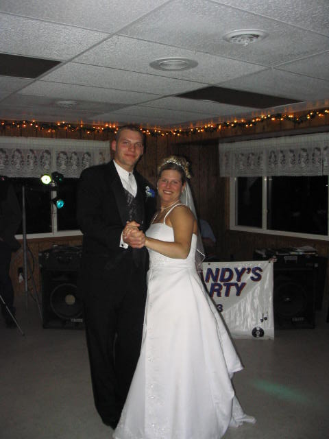 Brother Justin and the Bride Dancing