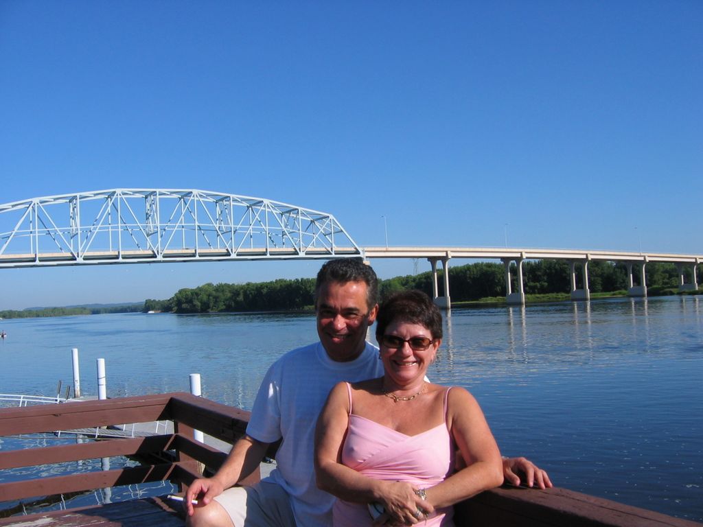 Helton and Norma on the Chippewa