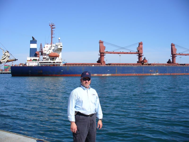 Gary at the San Diego Harbor