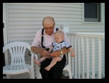 Playing with Great Grandpa John