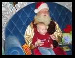 Santa's lap gets a visit from Jared