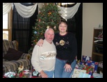 Sherri and Gary with their 2006 Christmas Tree