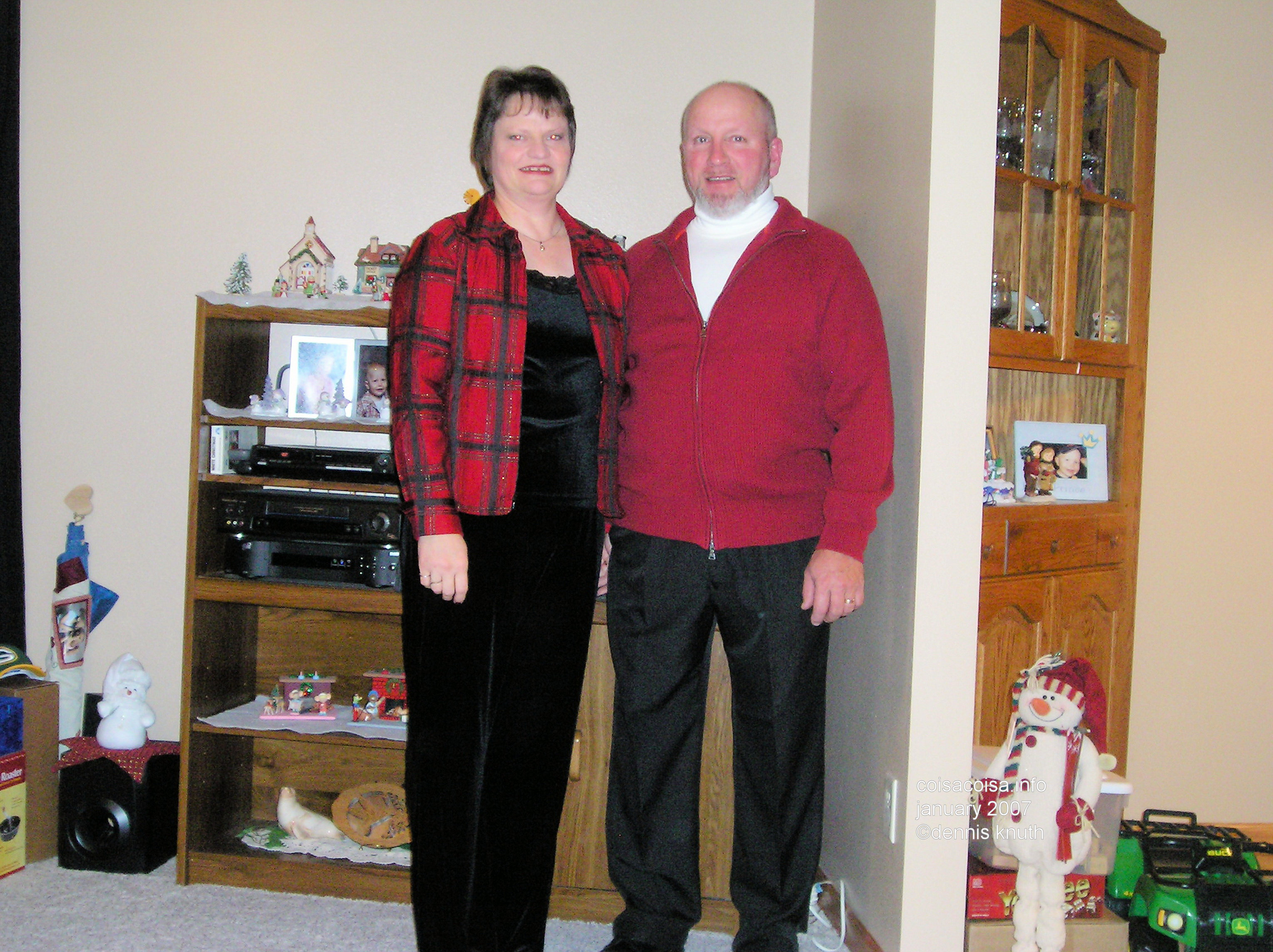 Sherri and Gary Dressed to Go Out