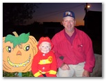 Grandpa Gary with Jared Halloween 2008