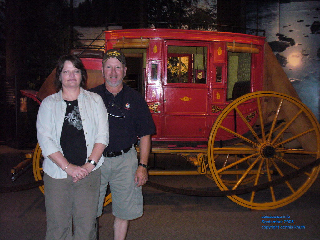 Carriage coach with Sherri and Gary