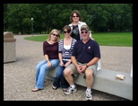 Gary, Sherri, Kaydi and Friend touring St. Louis