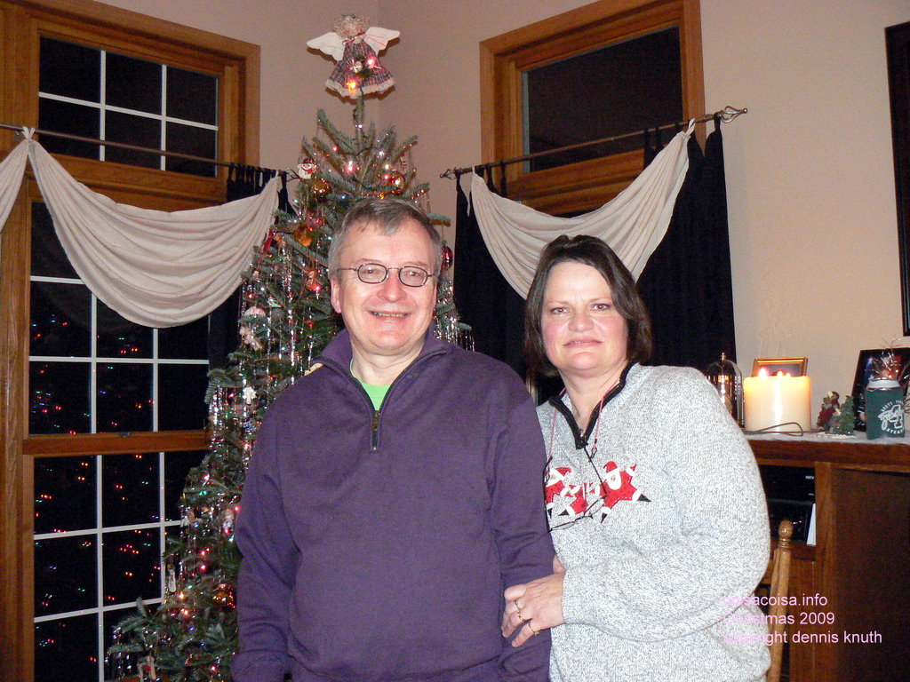 Brother Dennis and Sister Sherri Donadean on Christmas