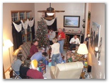 Christmas Season 2008 at Sherri and Gary Saxe's in Durand Wisconsin