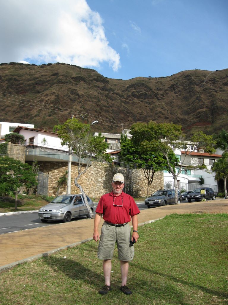Gary on a mountain in Brazil