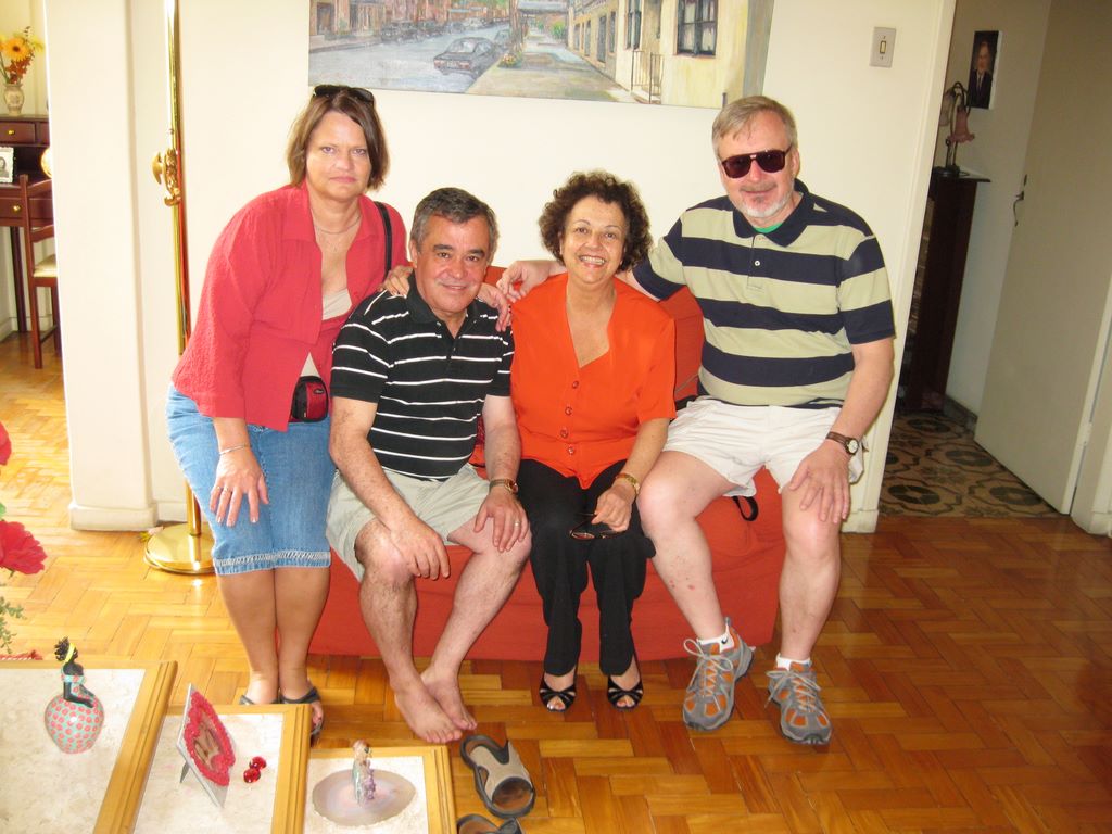 Sherri, Helton, Janaine and Dennis in 2009