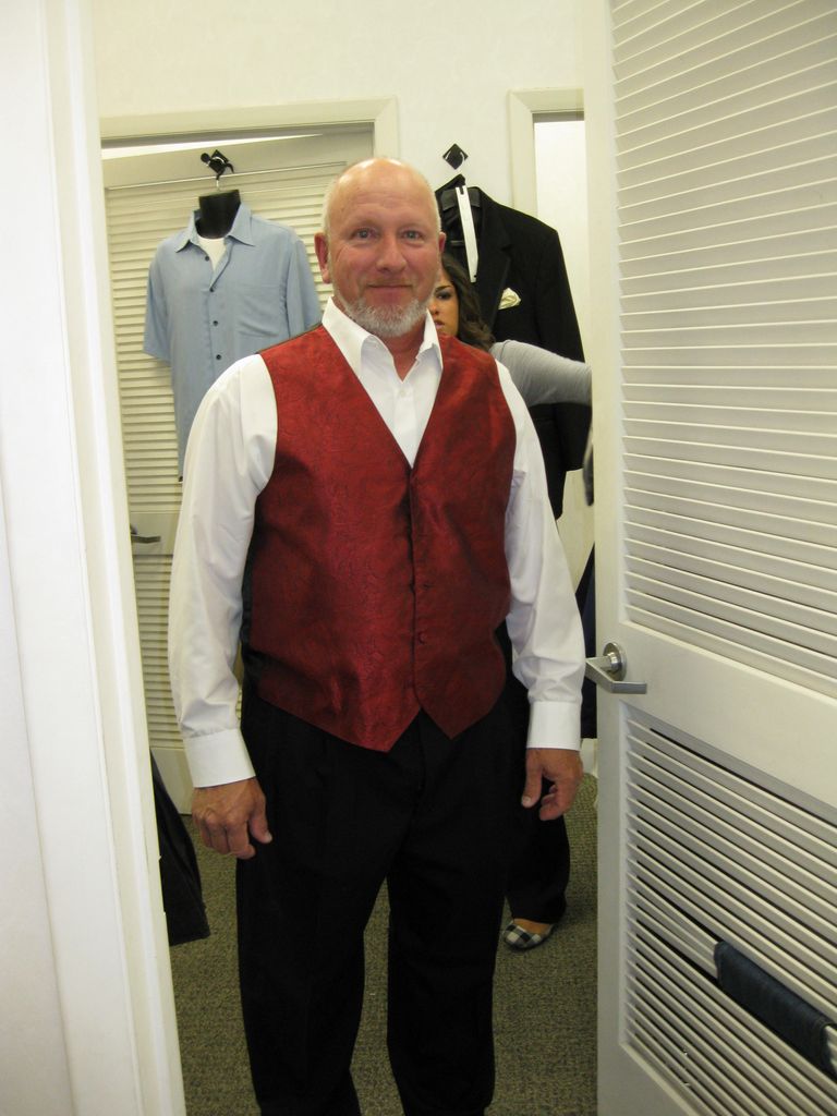 Father of the Bride Gets Fitted
