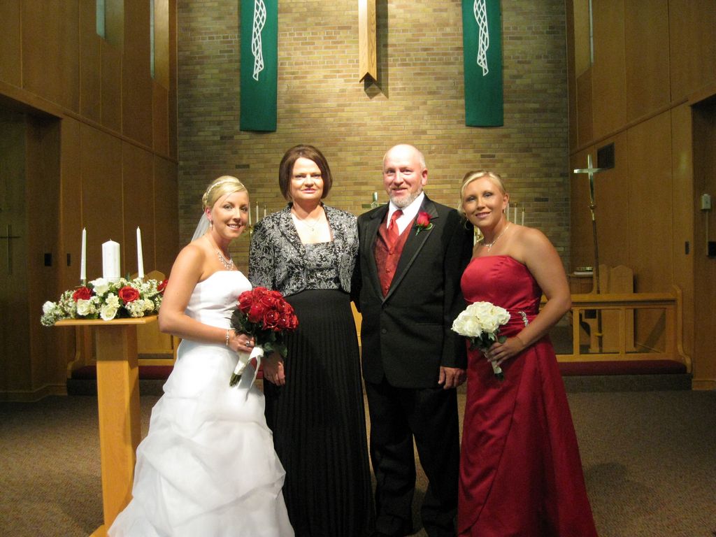 Brides family, Father, Sister and Step-Mother