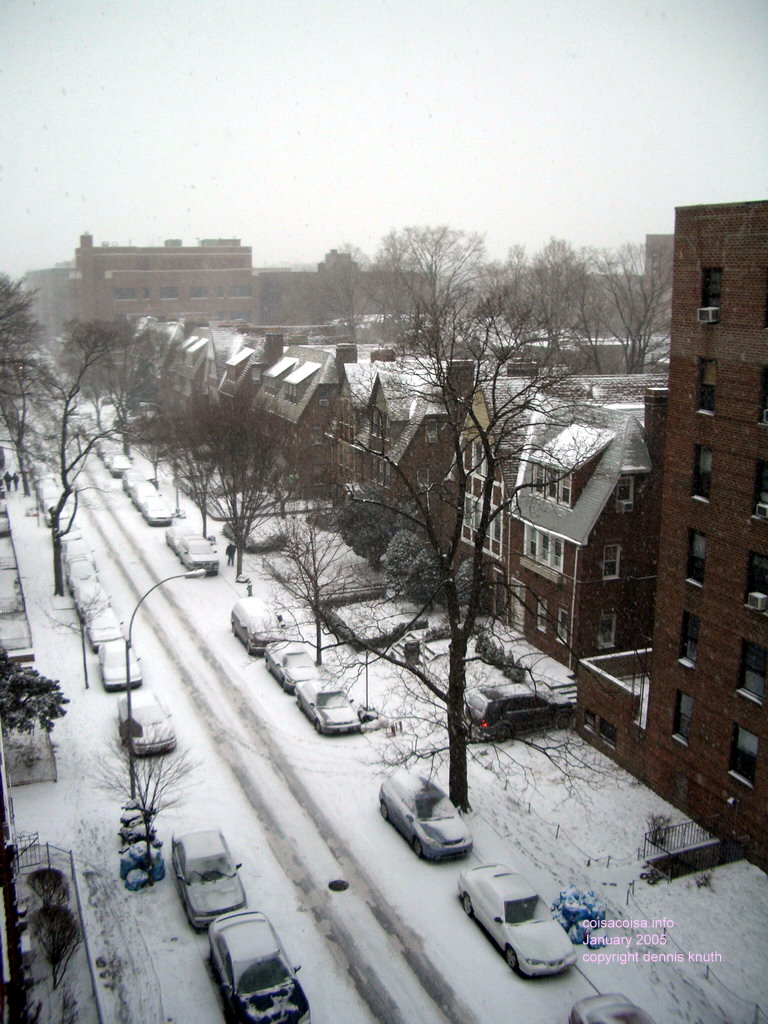 87th Street Jacksono Heights Snow