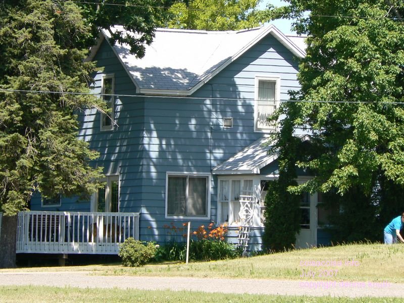 House that the Grams family grew up in