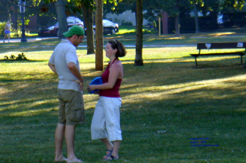 Giggle in the park, Justin and Julia