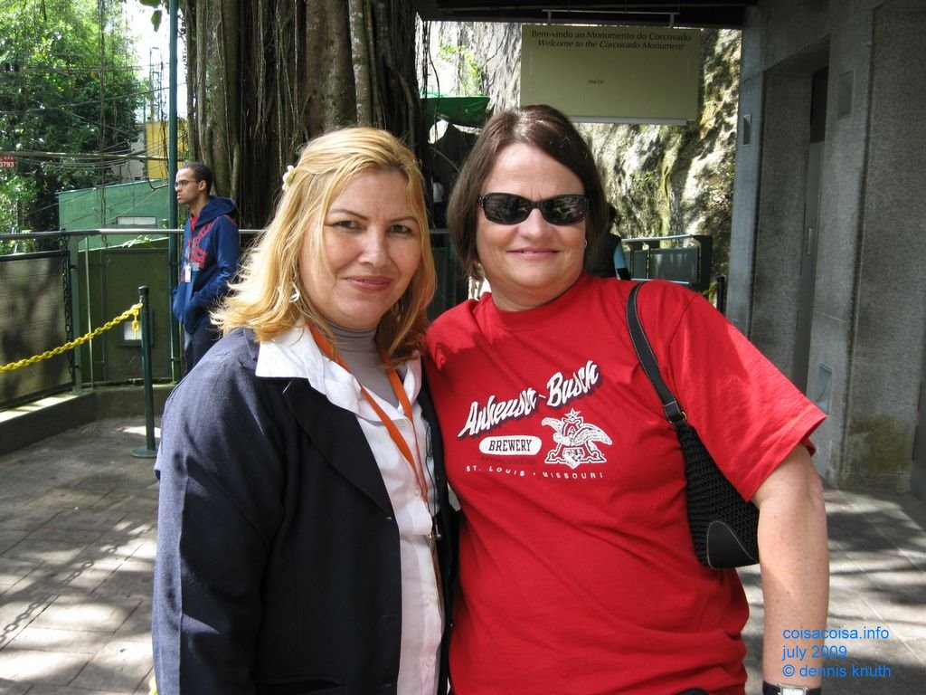 Unknow Corcovado employee with Sherri