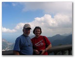 Sherri and Gary overlooking Rio de Janeiro