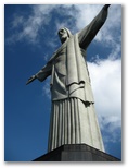 Perfect view of Christo as a Statue in Rio